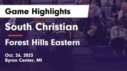 South Christian  vs Forest Hills Eastern  Game Highlights - Oct. 26, 2023