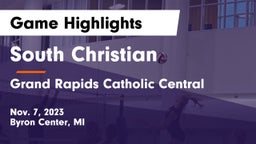 South Christian  vs Grand Rapids Catholic Central  Game Highlights - Nov. 7, 2023