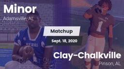 Matchup: Minor  vs. Clay-Chalkville  2020