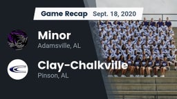 Recap: Minor  vs. Clay-Chalkville  2020