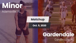 Matchup: Minor  vs. Gardendale  2020