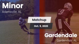 Matchup: Minor  vs. Gardendale  2020