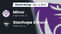 Recap: Minor  vs. Stanhope Elmore  2023