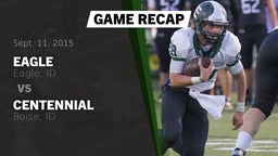 Recap: Eagle  vs. Centennial  2015