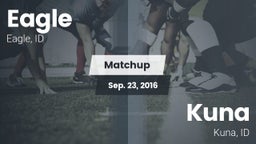 Matchup: Eagle  vs. Kuna  2016