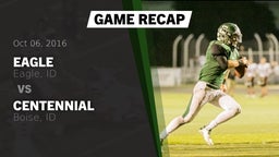 Recap: Eagle  vs. Centennial  2016