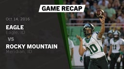 Recap: Eagle  vs. Rocky Mountain  2016
