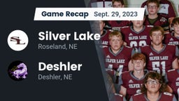 Recap: Silver Lake  vs. Deshler  2023