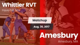 Matchup: Whittier RVT High vs. Amesbury  2017