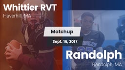 Matchup: Whittier RVT High vs. Randolph  2017