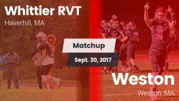 Matchup: Whittier RVT High vs. Weston  2017