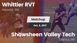 Matchup: Whittier RVT High vs. Shawsheen Valley Tech  2017
