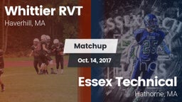 Matchup: Whittier RVT High vs. Essex Technical  2017