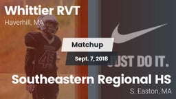 Matchup: Whittier RVT High vs. Southeastern Regional HS 2018