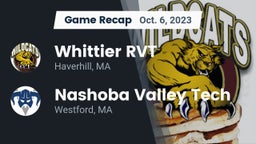 Recap: Whittier RVT  vs. Nashoba Valley Tech  2023