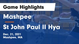 Mashpee  vs St John Paul II Hya Game Highlights - Dec. 21, 2021