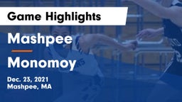 Mashpee  vs Monomoy  Game Highlights - Dec. 23, 2021