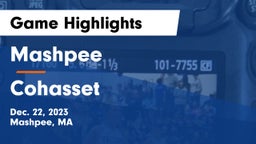 Mashpee  vs Cohasset  Game Highlights - Dec. 22, 2023