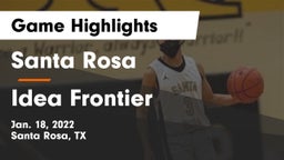 Santa Rosa  vs Idea Frontier Game Highlights - Jan. 18, 2022