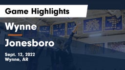 Wynne  vs Jonesboro  Game Highlights - Sept. 12, 2022