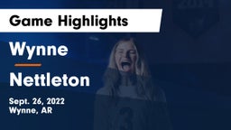 Wynne  vs Nettleton  Game Highlights - Sept. 26, 2022