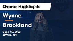 Wynne  vs Brookland  Game Highlights - Sept. 29, 2022