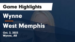 Wynne  vs West Memphis Game Highlights - Oct. 2, 2023