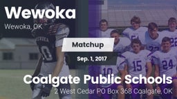 Matchup: Wewoka  vs. Coalgate Public Schools 2017