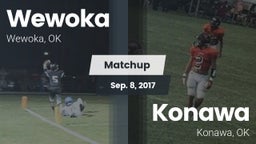 Matchup: Wewoka  vs. Konawa  2017