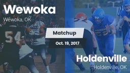 Matchup: Wewoka  vs. Holdenville  2017