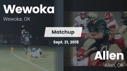 Matchup: Wewoka  vs. Allen  2018