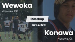 Matchup: Wewoka  vs. Konawa  2018