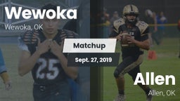 Matchup: Wewoka  vs. Allen  2019
