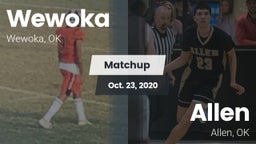 Matchup: Wewoka  vs. Allen  2020