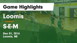 Loomis  vs S-E-M Game Highlights - Dec 01, 2016