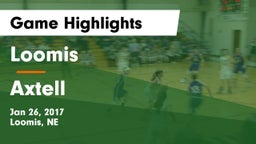 Loomis  vs Axtell  Game Highlights - Jan 26, 2017