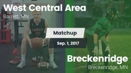 Matchup: West Central Area vs. Breckenridge  2017