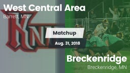 Matchup: West Central Area vs. Breckenridge  2018