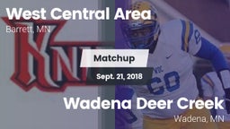 Matchup: West Central Area vs. Wadena Deer Creek  2018