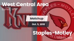 Matchup: West Central Area vs. Staples-Motley  2018