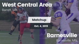 Matchup: West Central Area vs. Barnesville  2019