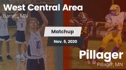 Matchup: West Central Area vs. Pillager  2020