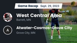 Recap: West Central Area vs. Atwater-Cosmos-Grove City  2023