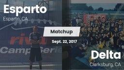 Matchup: Esparto  vs. Delta  2017
