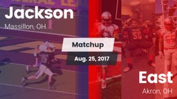 Matchup: Jackson  vs. East  2017