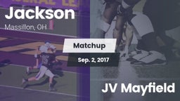 Matchup: Jackson  vs. JV Mayfield 2017