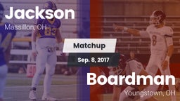 Matchup: Jackson  vs. Boardman  2017