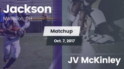 Matchup: Jackson  vs. JV McKinley 2017