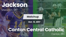 Matchup: Jackson  vs. Canton Central Catholic  2017