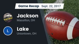 Recap: Jackson  vs. Lake  2017